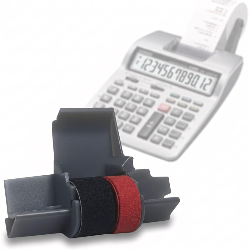 IR‑40T Black & Red x [2 Pack] Ink Roller Ribbon