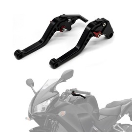 GUNTA Clutch Brake Lever for CBR500R/CB500F/X 13-22 CBR400R 22 CBR300R/CB300/R/F/FA 14-22 CBR250R 11-13 CB125/F/R 19-23 CBF190R/CB190R 11-18 GROM/MSX125 14-23 Monkey 19-22 (Black)