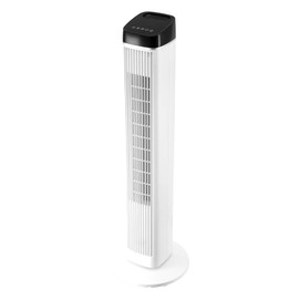 VEVOR Tower Fan, 22 ft/s Velocity Quiet Floor Fan, 70° Oscillating Fans for Indoors with 3 Speeds, 4 Modes, 12H Timer, Portable Standing Bladeless Fan with Remote Control for Bedroom, Office, Home