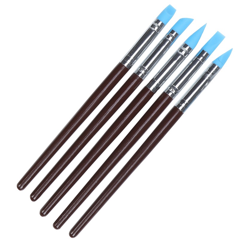 25Pcs Pottery Tools Clay Sculpting Dotting Pens Fondant Ball Stick