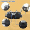 GuuYebe 4 PCS Rear Brake Pads Kit, For Honda 2005-2016