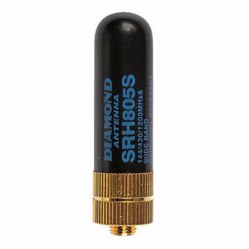 Diamond SRH805S Small Handy Antenna, 144/430/1200 MHz Bands, SMA Specifications