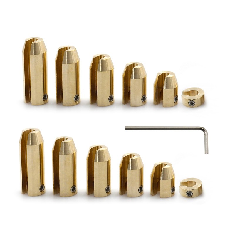 Shkalacar 12pack Brass Wheel Spoke Balance Weights for Motorcycle, Balance