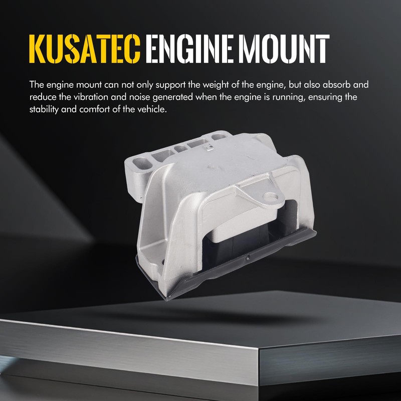 KUSATEC 3PCS Engine Motor Mount & Transsmission Mount Set Compatible
