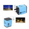 Universal Power Adapter Dual USB Travel Charging Station International Plug