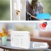 Snblzhef Tuya APP Remote Control WiFi+GSM Alarm System for Home