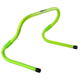 HolaHatha Football and Soccer Training Sports Equipment Speed Agility Hurdle 8 to 11.8” Height Adjustable, Easy Storage - Bright Green