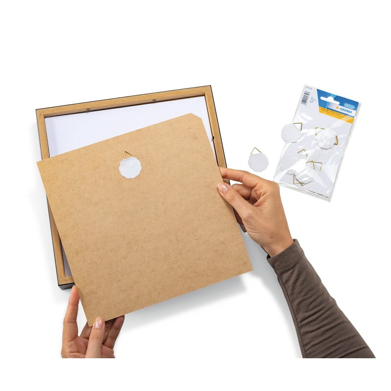 Herma 5752 Picture Hanger (Pack of 10), White, 30 mm
