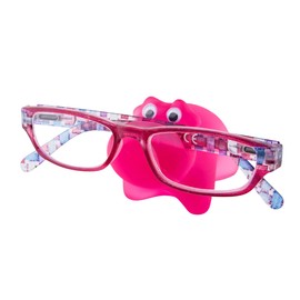 Remaldi Glasses Stand Spec Holder Holder for Specs Gift Present Boxed Hilary Hippo Spec Holder Fuchsia