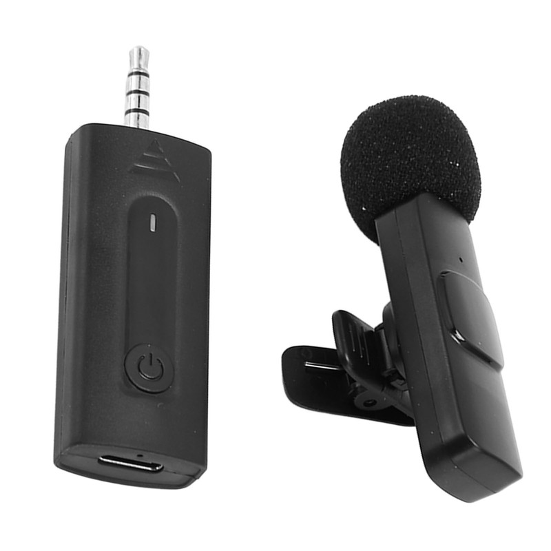 Wireless Lavalier Microphone Professional Plug and Play Noise Reduction Mini