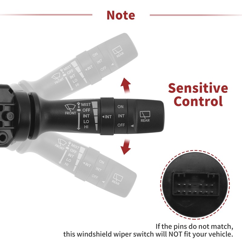 SWITCHRISE Windshield Wiper Switch for Kia Forte 2013-2016 Windshield Wiper