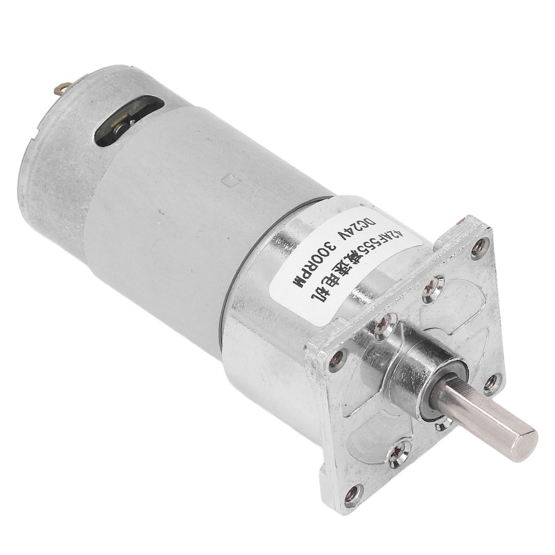 DC24V Gear Motor Self Locking Worm Speed Reduction Motor with