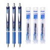 EnerGel Pentel Retractable Liquid Gel Pen, 0.5mm, Blue Ink, Blue
