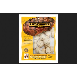 Savory Prime Rawhide Bones (10 Pack), 3"