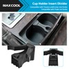 MAX COOL Cup Holder Insert Divider Compatible with Toyota Landcruiser