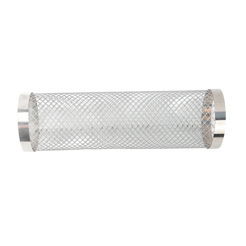 Stainless Steel Rolling Grilling Basket Wire Mesh Cylinder Grill Basket