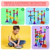 Marble Run, 109 Pcs Marble Maze Race Building Blocks Toy