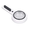 Magnifying Glass 5X 3X 10X Handheld Magnifier 3 Color Adjustable