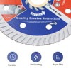 BRSCHNITT Diamond Blade for Concrete Masonry,2pcs 4 Inch (105mm) with