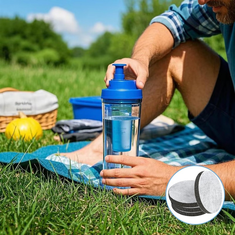 4 Pack Micro Disc Water Filter Discs for Brita Fill
