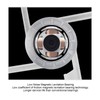 ARGBCaseCoolerFan, PWM Silent Computer Fan, High Performance ARGB Fan, 80mm