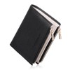 VISOUL Small Wallet for Women Genuine Leather, Compact Bifold Card
