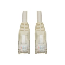Tripp Lite Cat6 Gigabit Snagless Molded Patch Cable (RJ45 M/M) - White, 50-ft.(N201-050-WH)