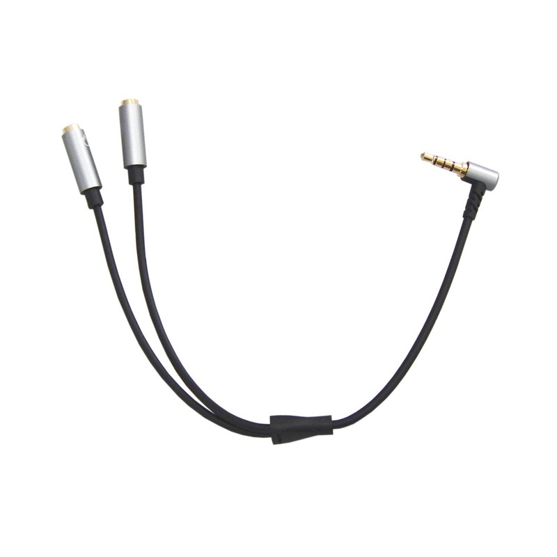 F-Factory 3.5mm 4 Pole Stereo Mini Plug (Male) L-Shape to