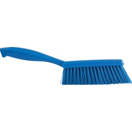 Vikan 45893 Bench Brush, Polypropylene/Polyester Bristle, 14", Blue