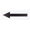 Arrow Right Door Sign 300mm x 100mm - Rigid Plastic