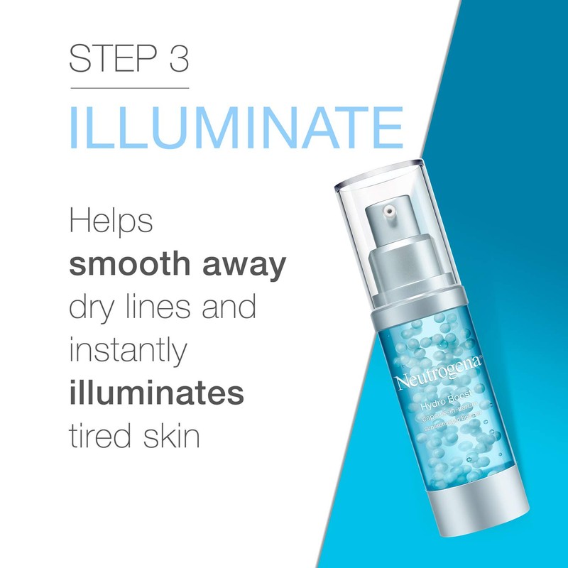 Neutrogena Hydro Boost Series, 3-Step Facial Regime, Hydration Starter Set