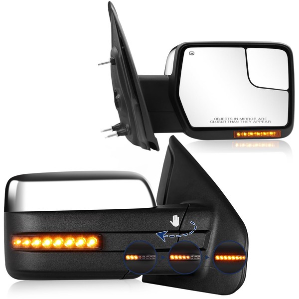 Towing Mirror for Ford F150 - Replacement fit for 2004-2014