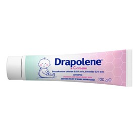 Drapolene® Cream 100g Tube | Prevents and Treats Nappy Rash | Soothes and Protects Baby's Bottom from Newborn Onwards