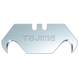 TAJIMA Utility Knives & Blades - 5-Pack Deep Hook Blades with Premium Tempered Steel & Safety Blade Dispenser - HKB-5B