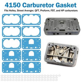 4150 Rebuild Carburetor Gaskets Kit Replacement Holley, Street Avenger, QFT, Proform, FST, and HP Carburetors Gasket Series 8-2000 M2300 0-80350 4160 4500 G59 8-2000QFT