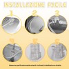 Climate Wind Deflector, Climate Deflector 27 * 90 cm, Non-Condensing,