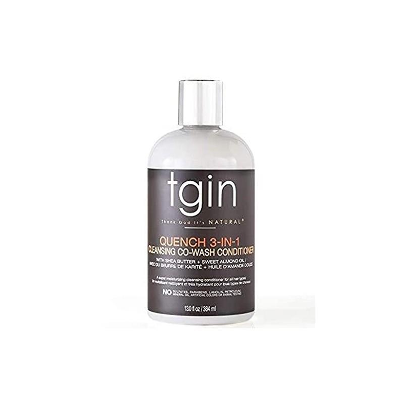 tgin Thank God It's Natural Quench 3-in-1 Co Wash Conditioner
