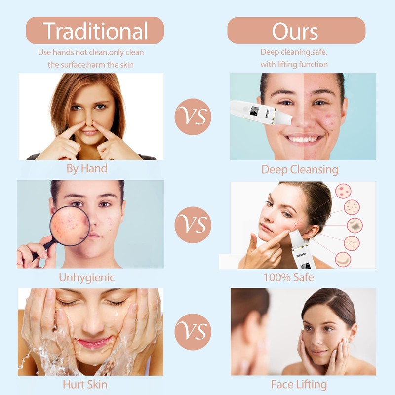 Skin Scrubber Facial Scrubber Skin Spatula Skin Cleaner