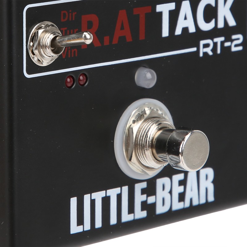 Guitar Distortion Effector Electric 3‑Level for RAT Tone Single Effect