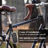 Japard Loudest 113dB Bike Alarm with Remote, Wireless Anti-Theft Vibration