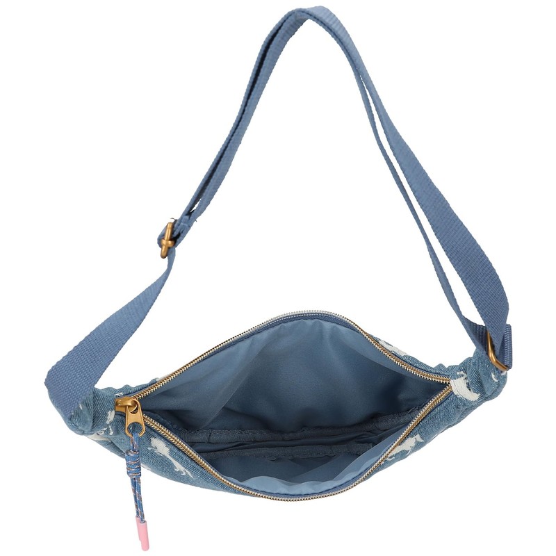 Depesche 12873 Miss Melody Denim - Small Half Moon Shoulder