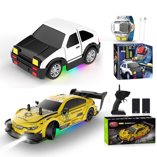 Watch Remote Control Car Toy 2.4 GHz Mini RC Cars