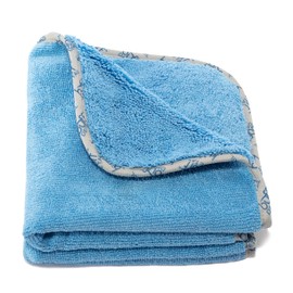 Premium 550 GSM Microfiber Towel – Heavyweight 16"x16" Dual-Sided Cleaning & Polishing Cloth for Boat, RV, Car – Ultra Absorbent, Non-Abrasive, Scratch-Free, Durable, Satin-Edged – 80/20 Blend