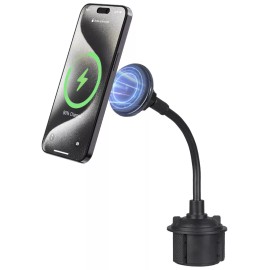 Cup Holder Phone Car Mount (Compatible with Magsafe) - for iPhone 16 15 14 13
