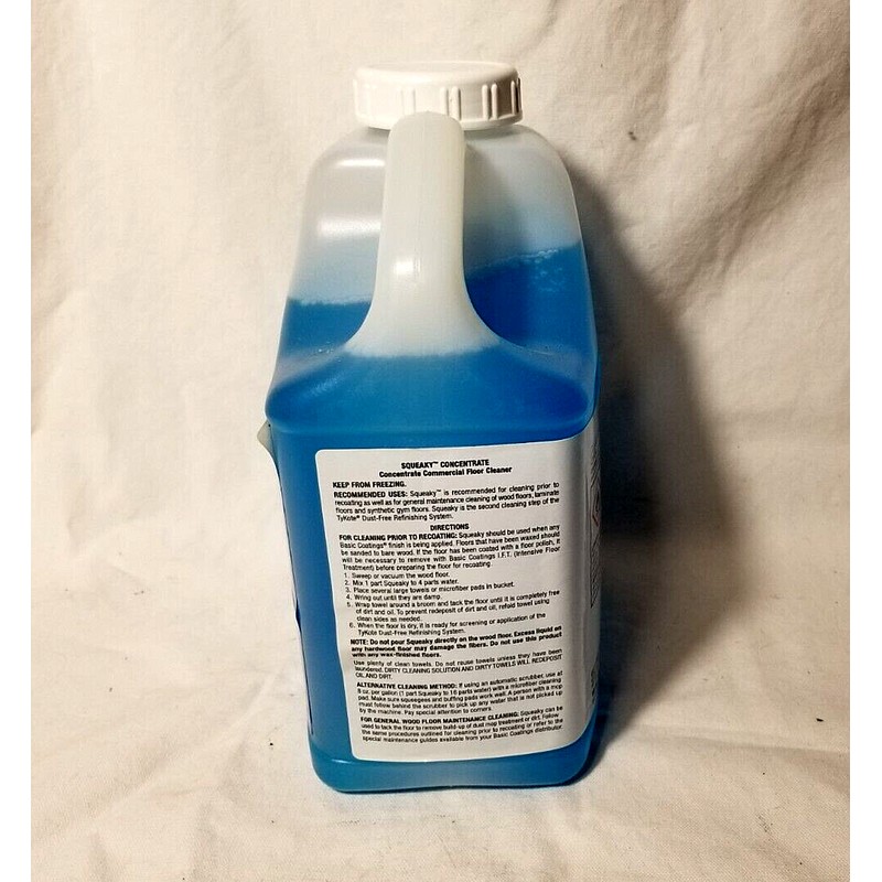 Squeaky 1 gal Squeaky Concentrate Commercial Residential Hardwood Floor Cleaner