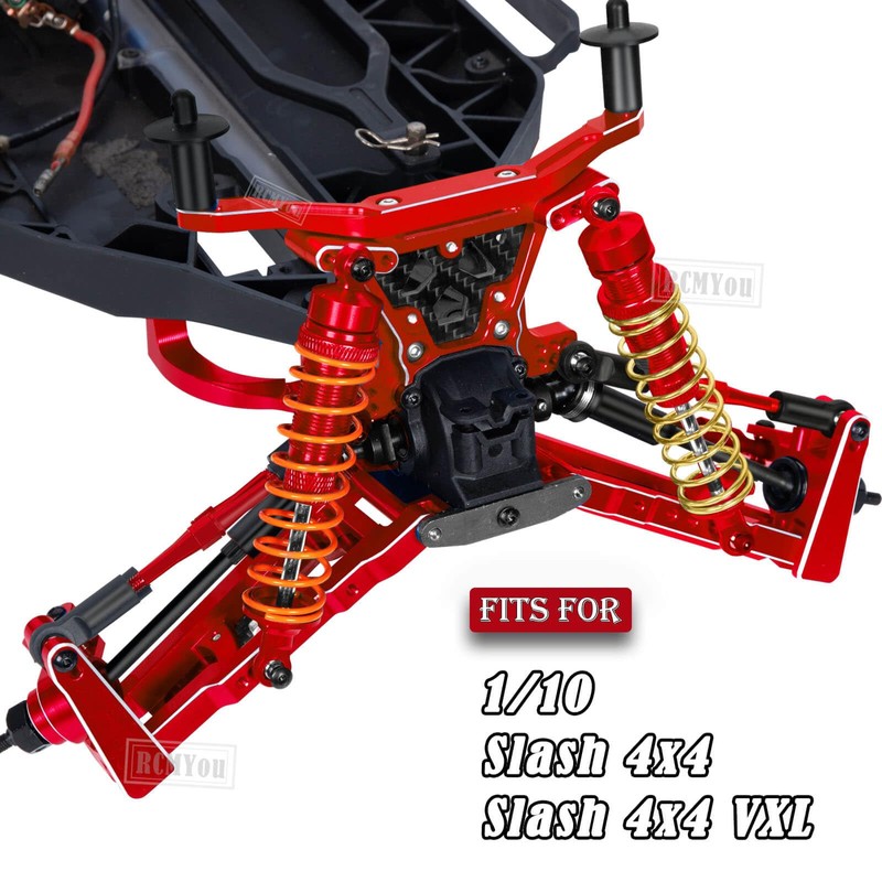 RCMYou Upgrades Part for 1/10 Slash 4x4/Slash 4x4 VXL,Alloy Suspension