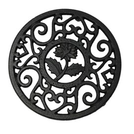 Pot Trivet Flower Shaped Teapot Rest Heat Resistant Bottle Bed Iron Cookware