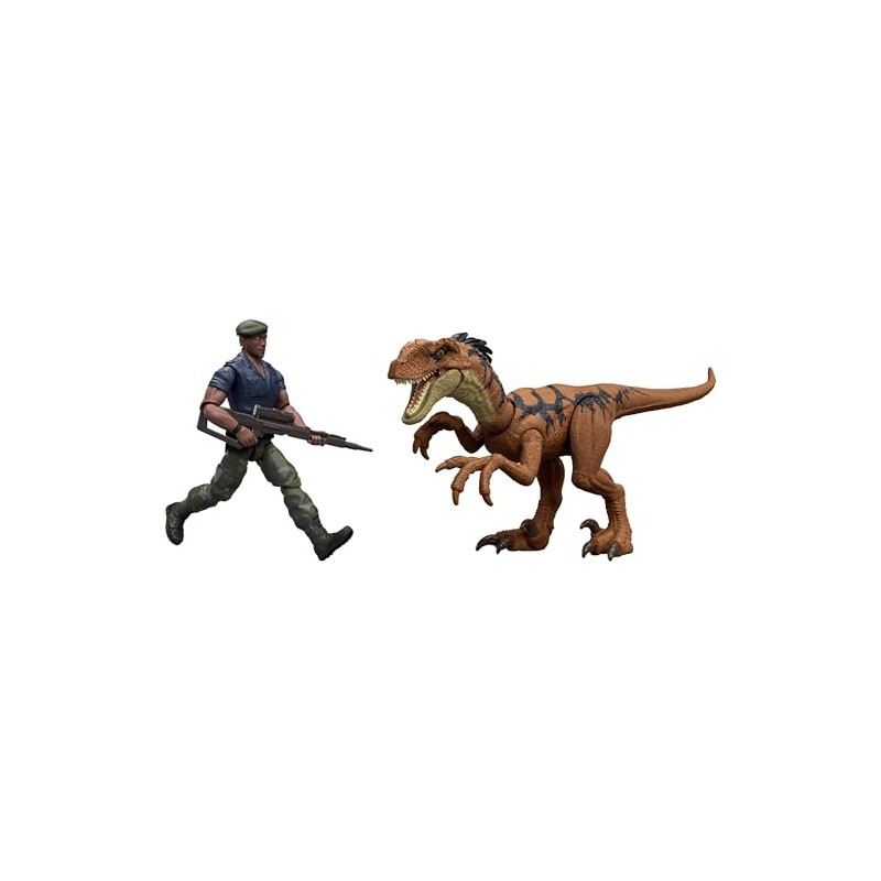 Mattel Jurassic World Saga Dino Humano Pack 3