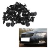 Rivet Fastener Plastic Rivet Fastener 50 Pieces Car Bumper Plastic