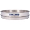 12" Sieve, All Stainless, Half Height, 3/4"